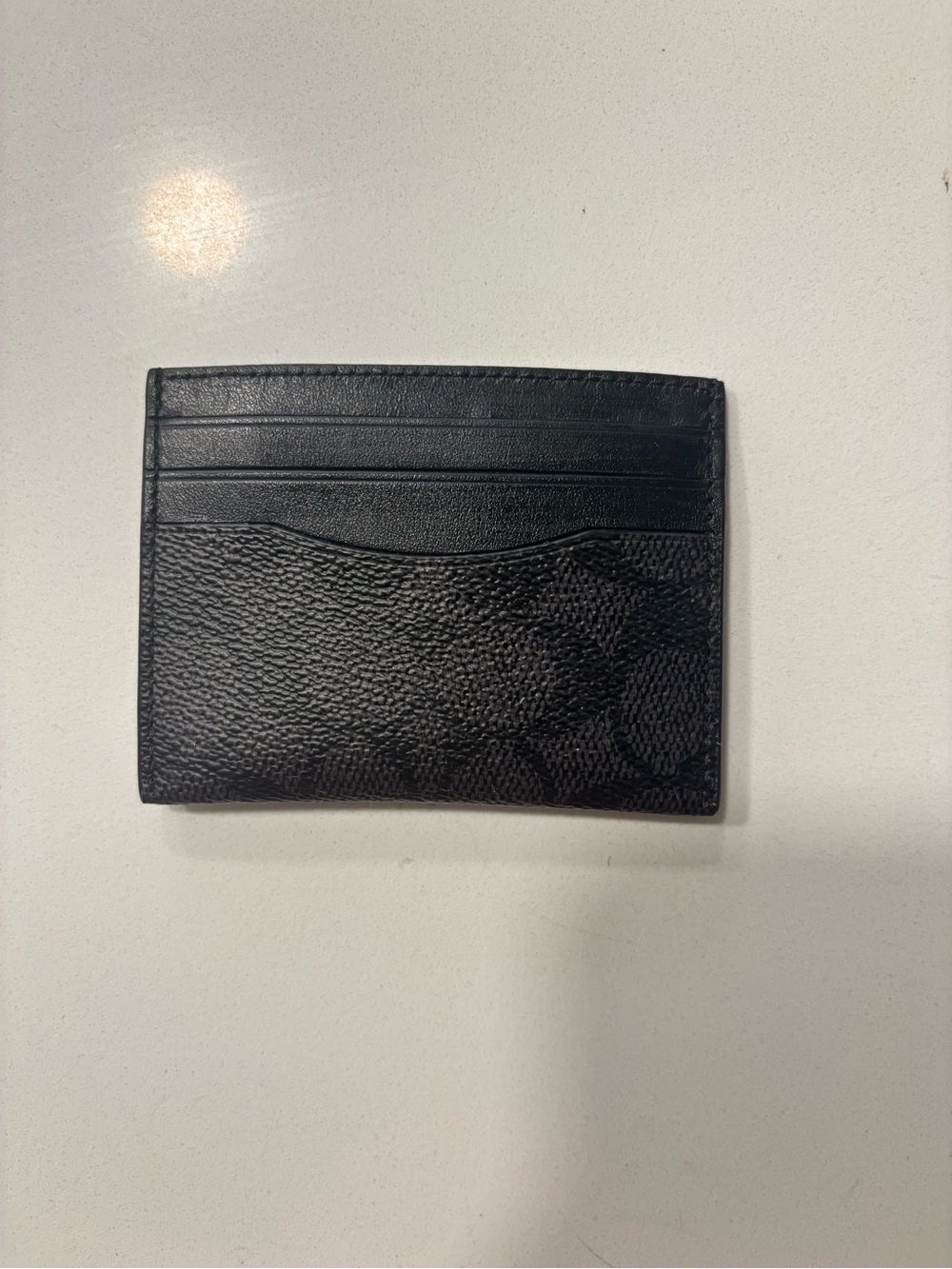 Coach Black Men's Card & Key Holder